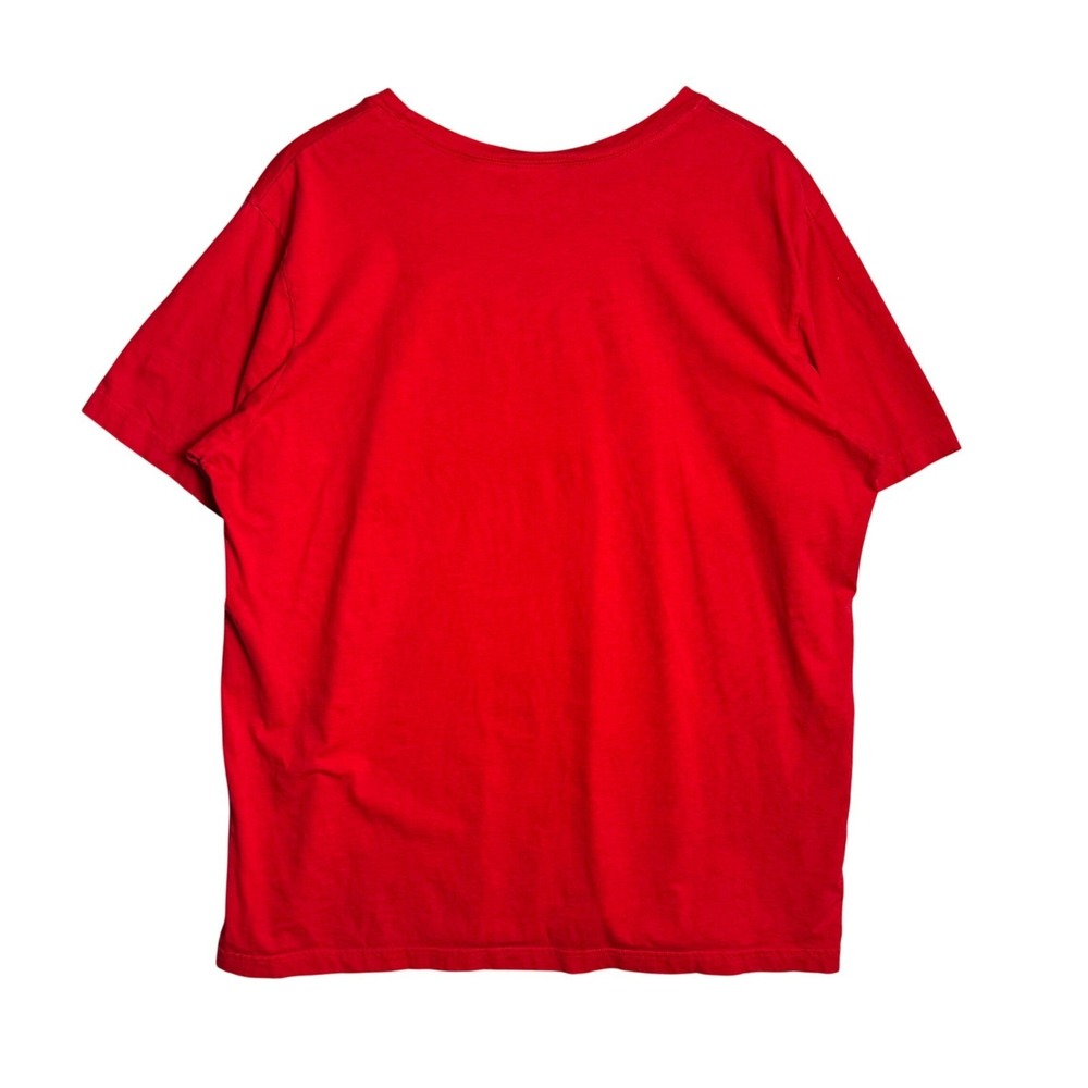 Coca-Cola Mens XL Red Graphic T-Shirt Chinese Logo Short‎ Sleeve Cotton RN 88147 - Picture 4 of 6
